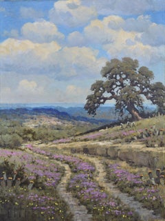 "Verbena Road"  Texas landscape 