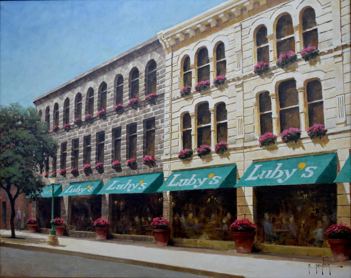 Randy Peyton Landscape Painting - "Luby's"