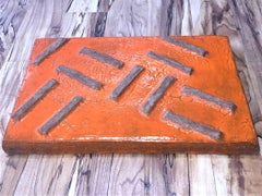 "Extra Large Industrial Art Tile"  One of Texas and the World's Master Glazers