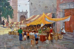 "Mexican Market Scene"
