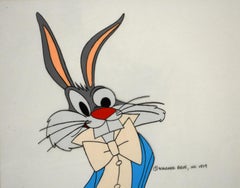 "Bugs Bunny in Bow Tie" Animation Celluloid Looney Tunes