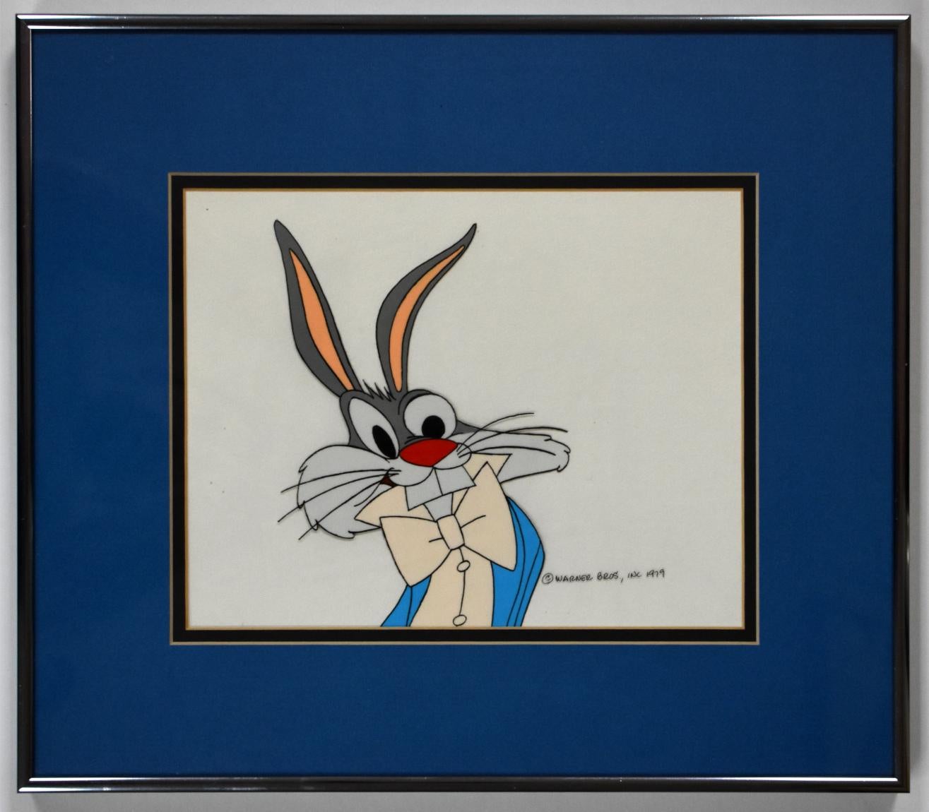 "Bugs Bunny in Bow Tie" Animation Celluloid Looney Tunes - Art by Chuck Jones