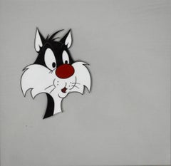 "Sylvester" Animation Celluloid and Drawing Looney Tunes