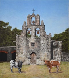 "MISSION ESPADA AMIGOS" TEXAS LONGHORNS SAN ANTONIO MISSION