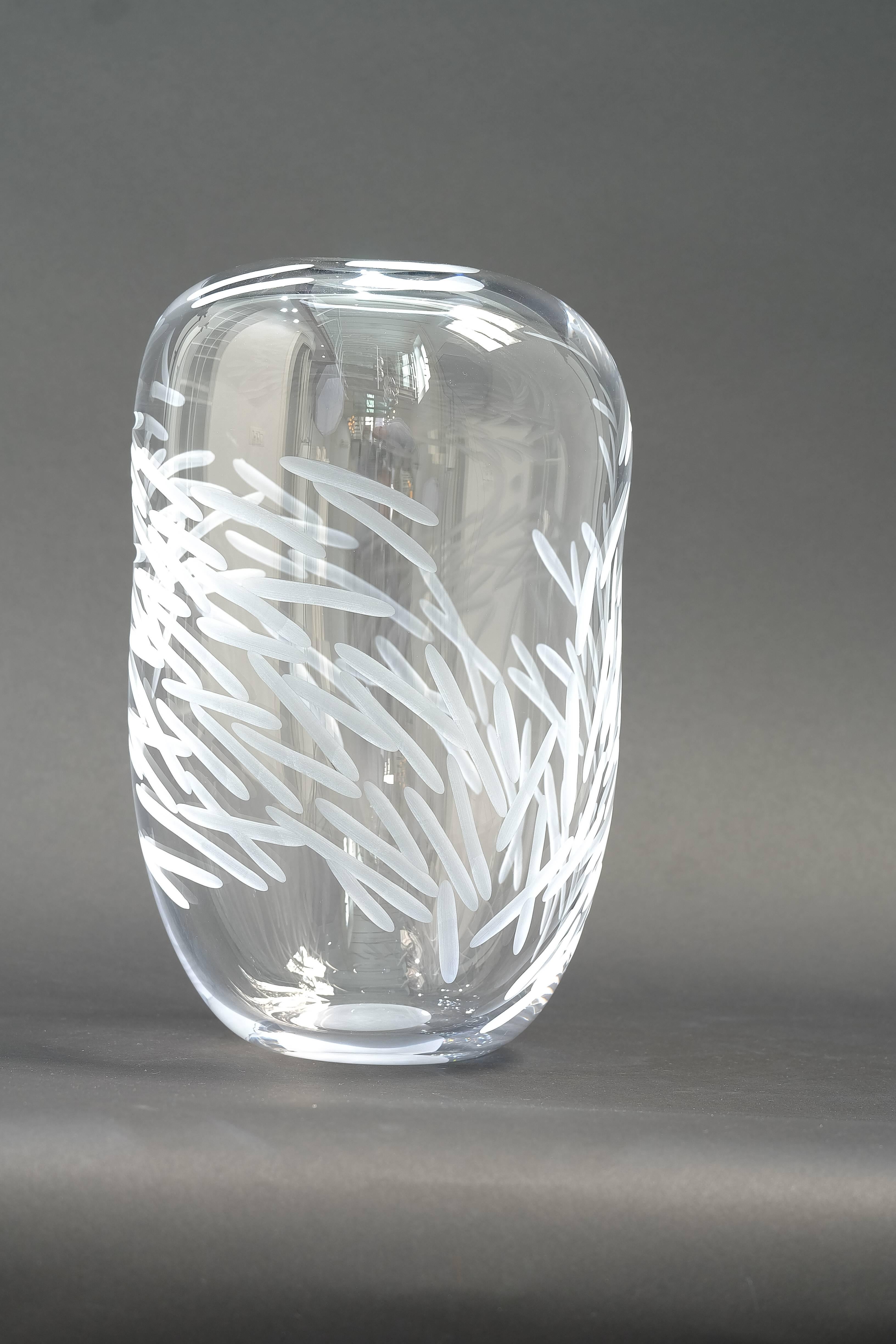 Untitled glass vase - Art by Vezzini & Chen