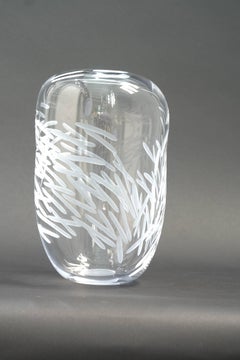 Untitled glass vase