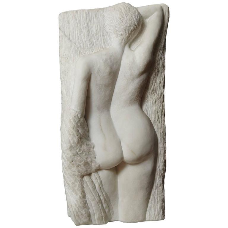 Dolores Singer Figurative Sculpture - After The Bath