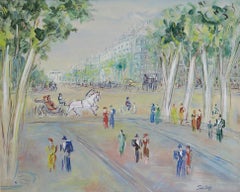 Gouache Landscape Drawings and Watercolours