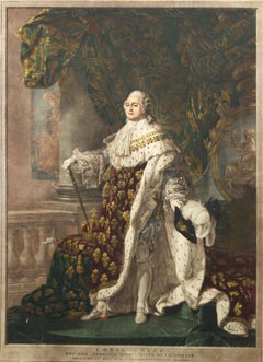 Louis XVI, roi de France et de Navarre revêtu du grand costume royal en 1779