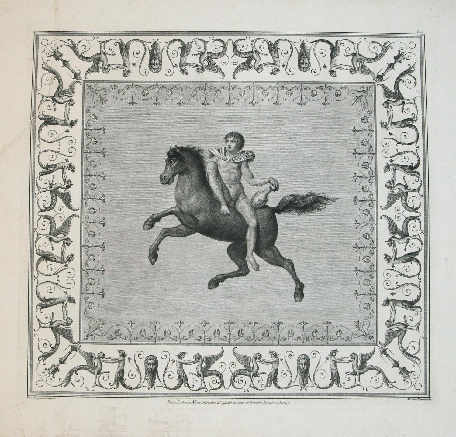 Marco Carloni Animal Print - Presse Ludovico Mirri Mercante d’Quadri incontro al Palazzo Bernini a Roma No.46