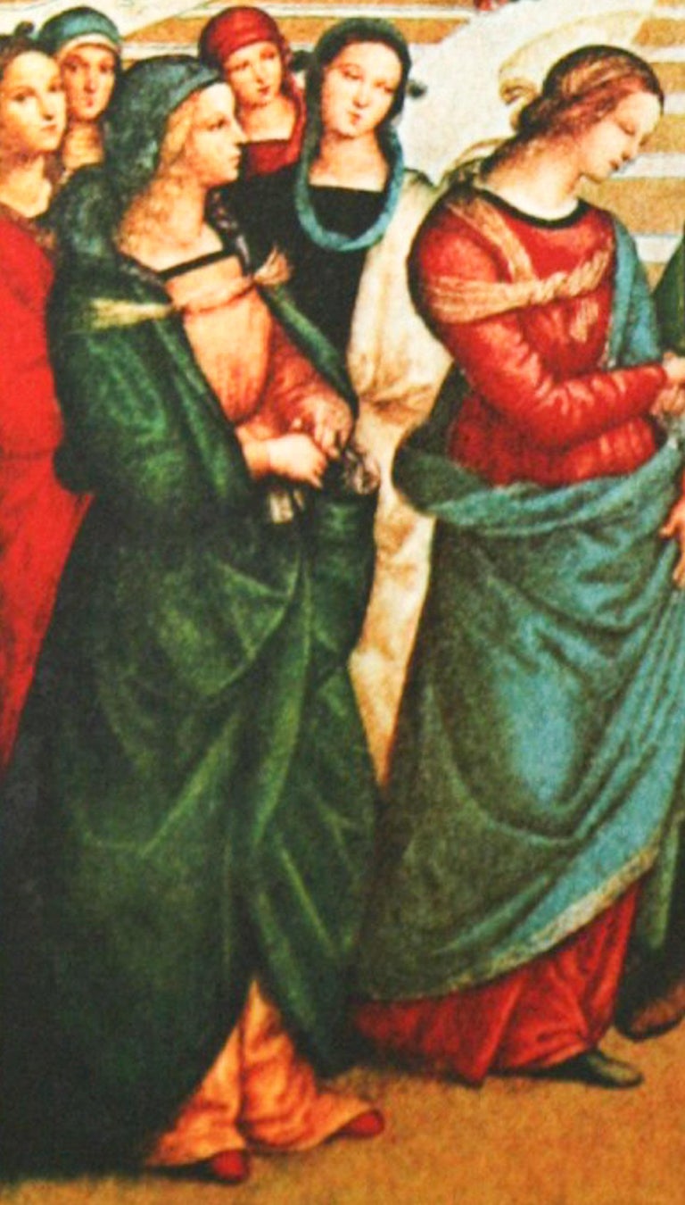 Le Marriage De La Vierge  from Raphael  by Salvador Dali  1