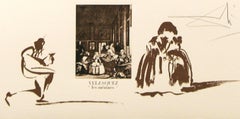 Velasquez  Les Menines by Salvador Dali 1974 Lithograph