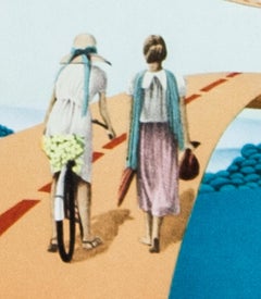 Le Cliche original lithograph by Michel Pellus 1977