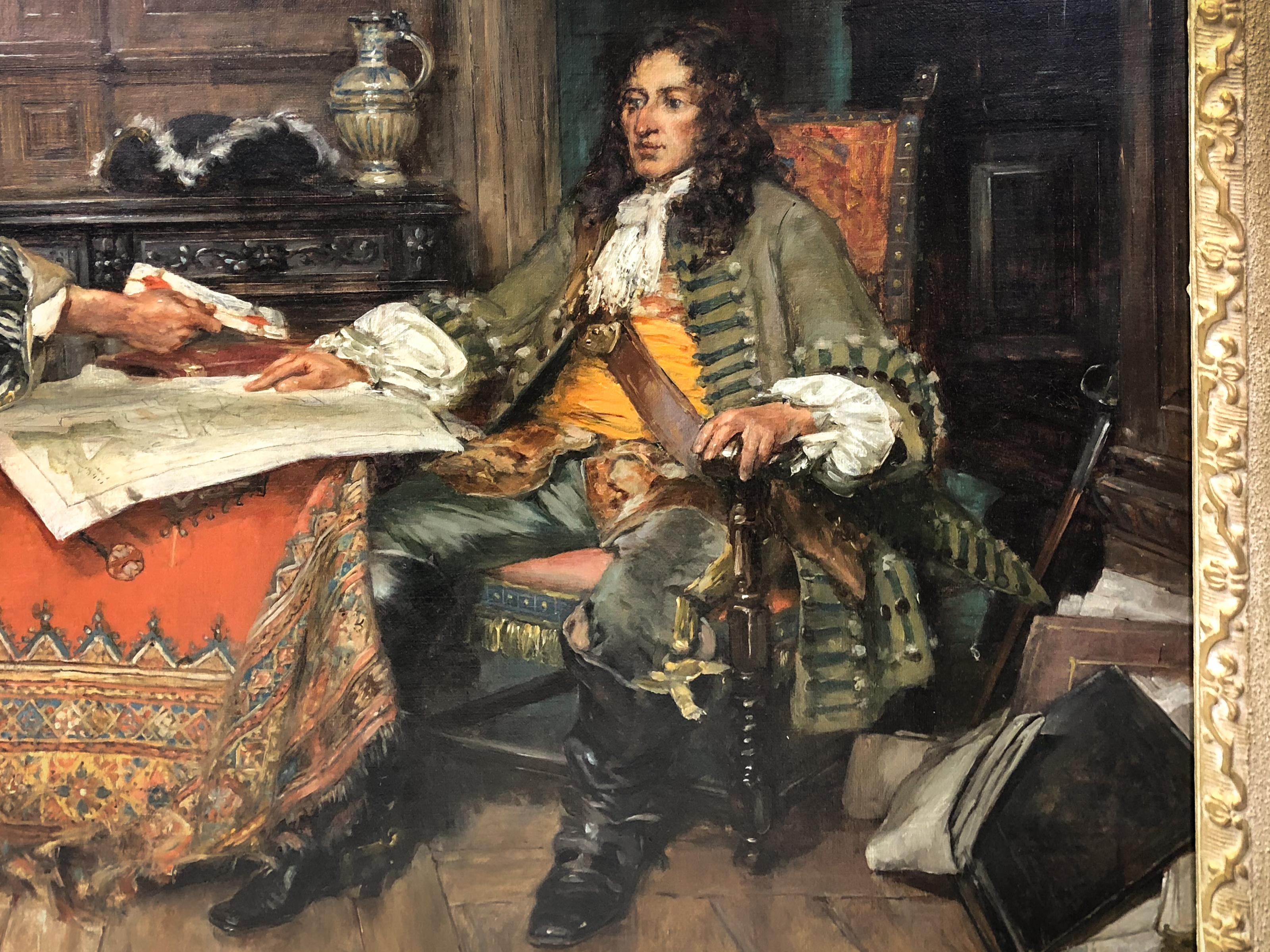 The King's Messenger - Painting by Arthur David McCormick