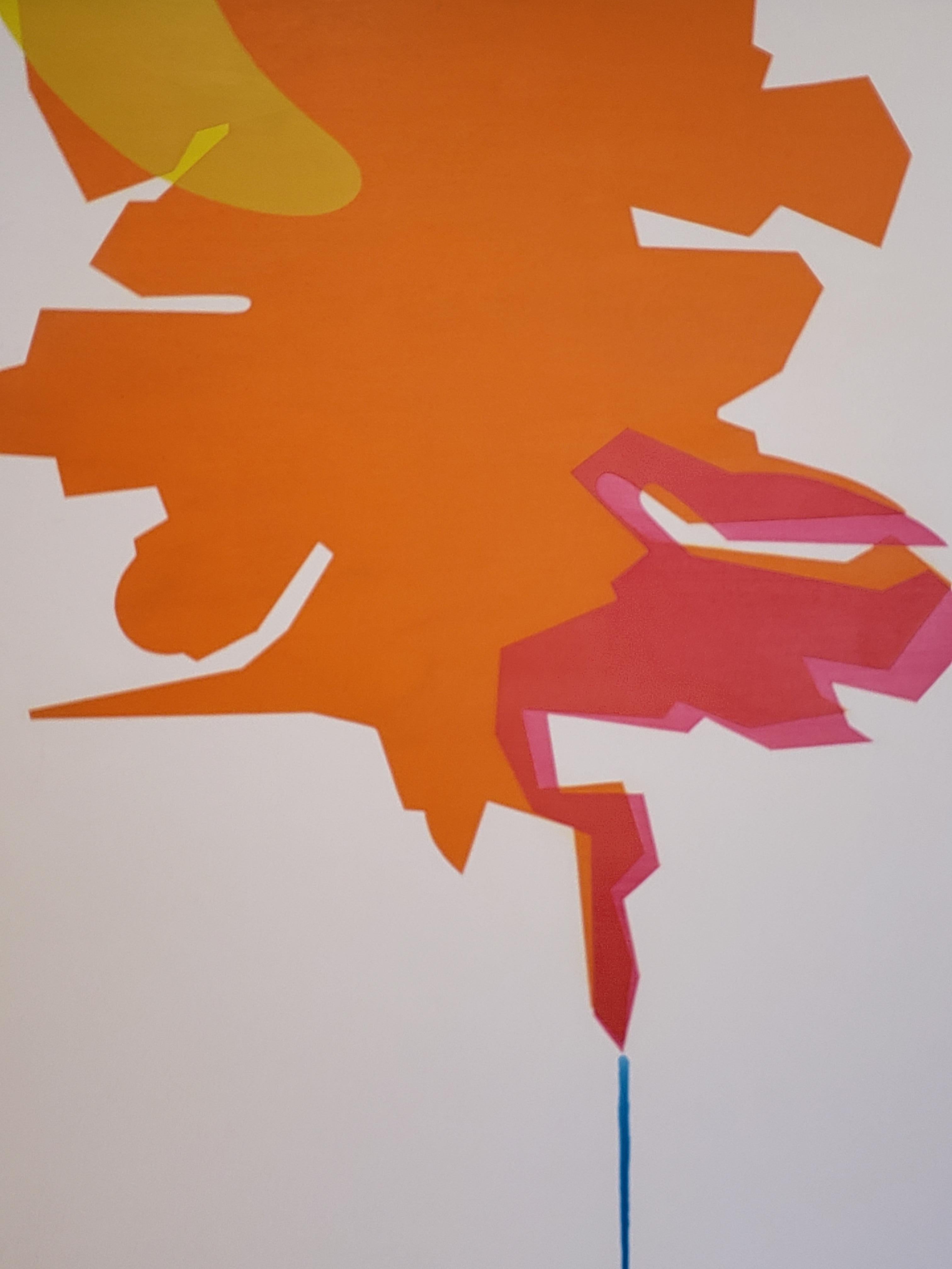 Ernest Regua Abstract Painting 
