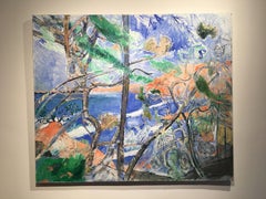 Neil Brooks Landscape Painting "Orange Bluffs"