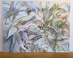 Neil Brooks "Bird Bath" Landscape Painting