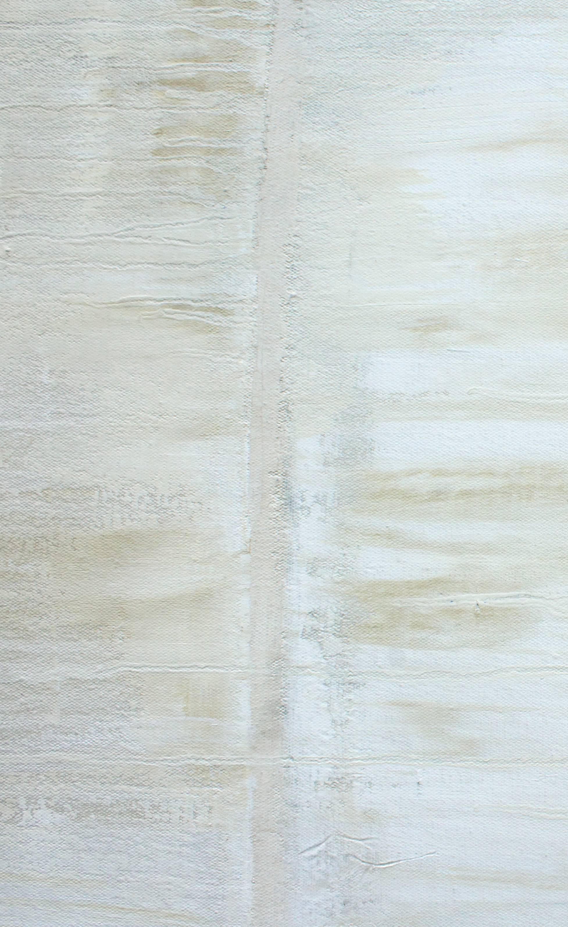Still white #2 - Abstract Art by Perla Krauze