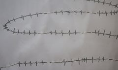 Sin título, rhythm, pins,