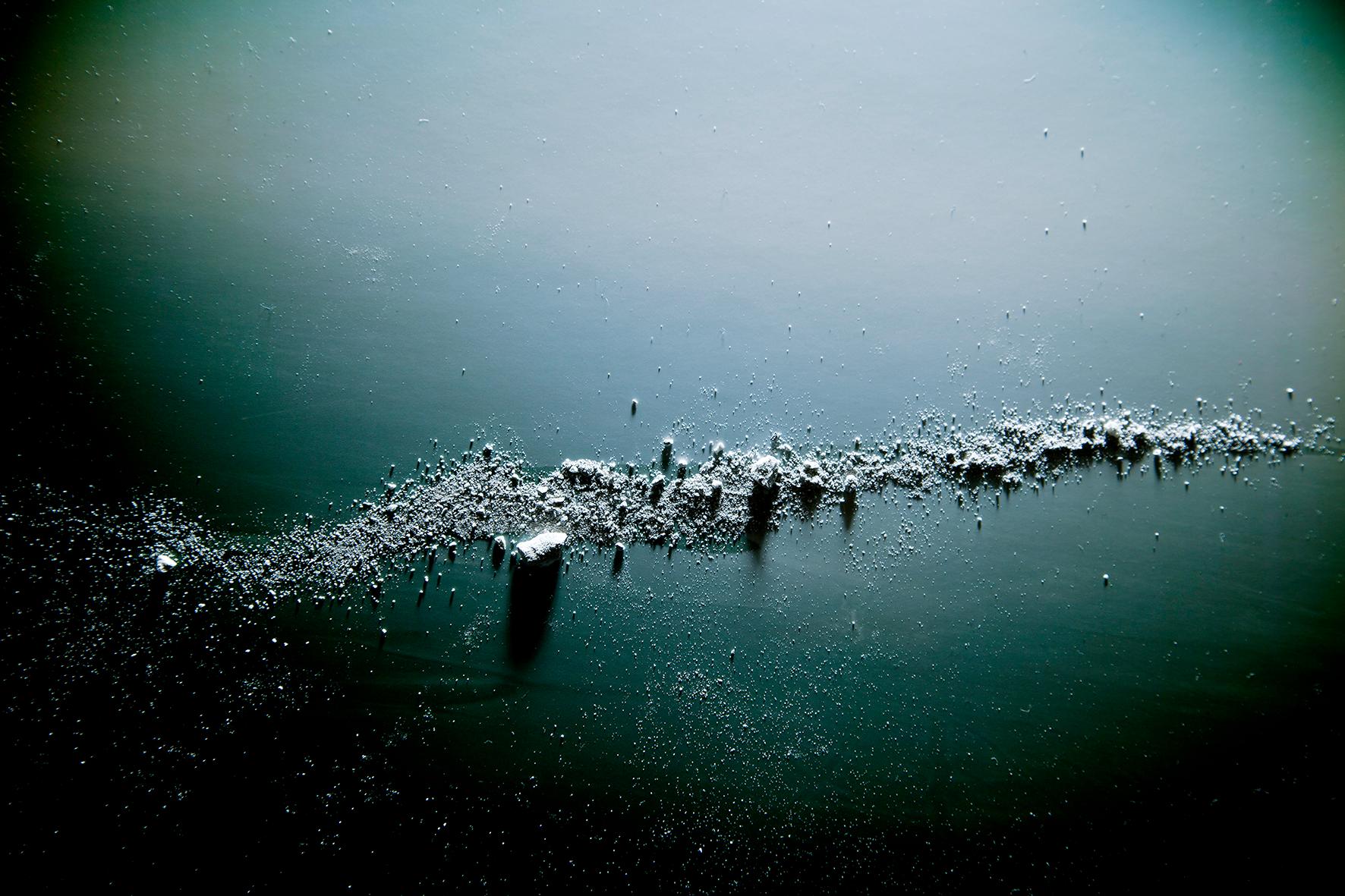 Abstract Photograph di Laura Barrón - Della serie Palimpsest, paisaje #1