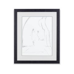 framed sketches 21st Century Framed Sketch by Nicola Hallett