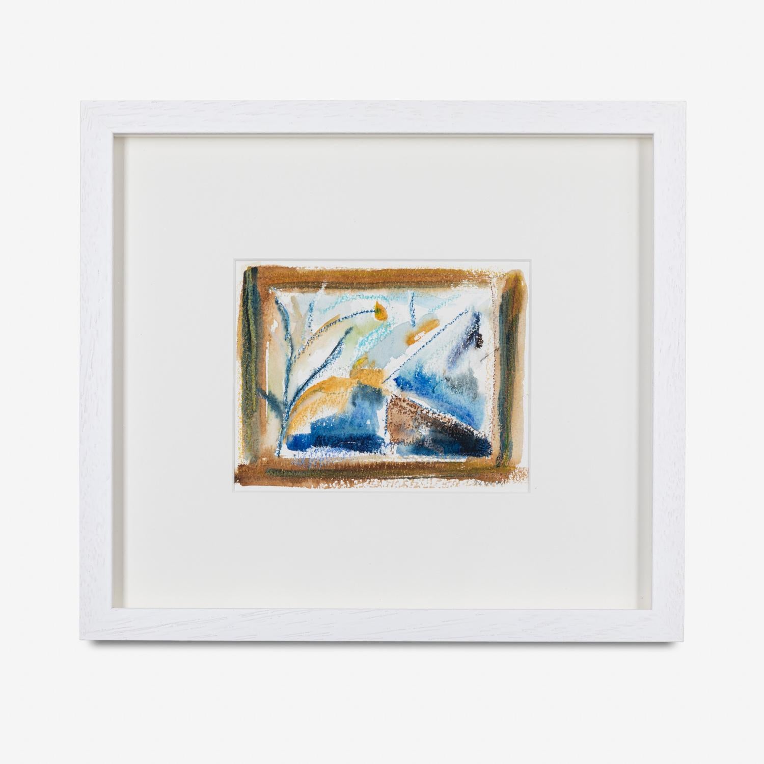 Mixed media by Yorkshire artist William Watson-West. 

Painting measurements - Height 14cm x Width 18cm. Frame measurements – Height 32cm x Width 36cm x Depth 3.5cm.


William Watson-West is a painter whose first-hand observations of landscape,