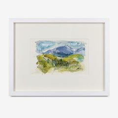 Mixed Media Painting 'Near Oldshoremore 2' by Artist William Watson-West.