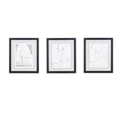 21st Century framed sketch by Nicola Hallett