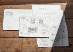 Original Early 20th Century Italian Sketch