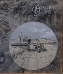 George Horace Davis Illustrated London News Design Agricultural Mechanisation