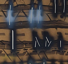 Estación de ferrocarril de Edimburgo - Brendan Neiland - Cartel original Diseño Artístico