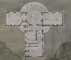 Louis Osman Architectural design for a Timber House goldsmith silversmith