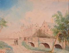 St John’s College Cambridge Kitchen Bridge c. 1800 University Wren (of Sighs)