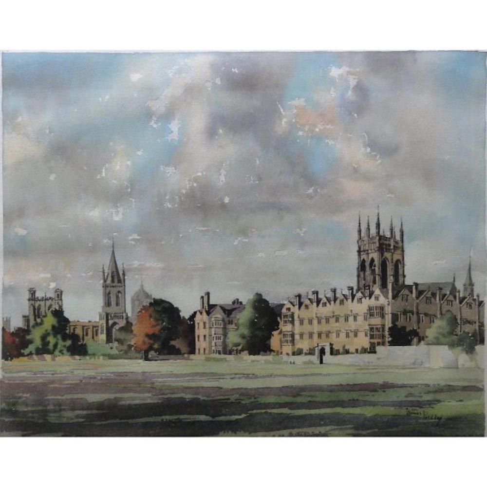 James Priddey, Merton College, Oxford University, Aquarell 