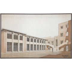 Sir Edward Maufe, Design for Morley College, Southwark (1935)
