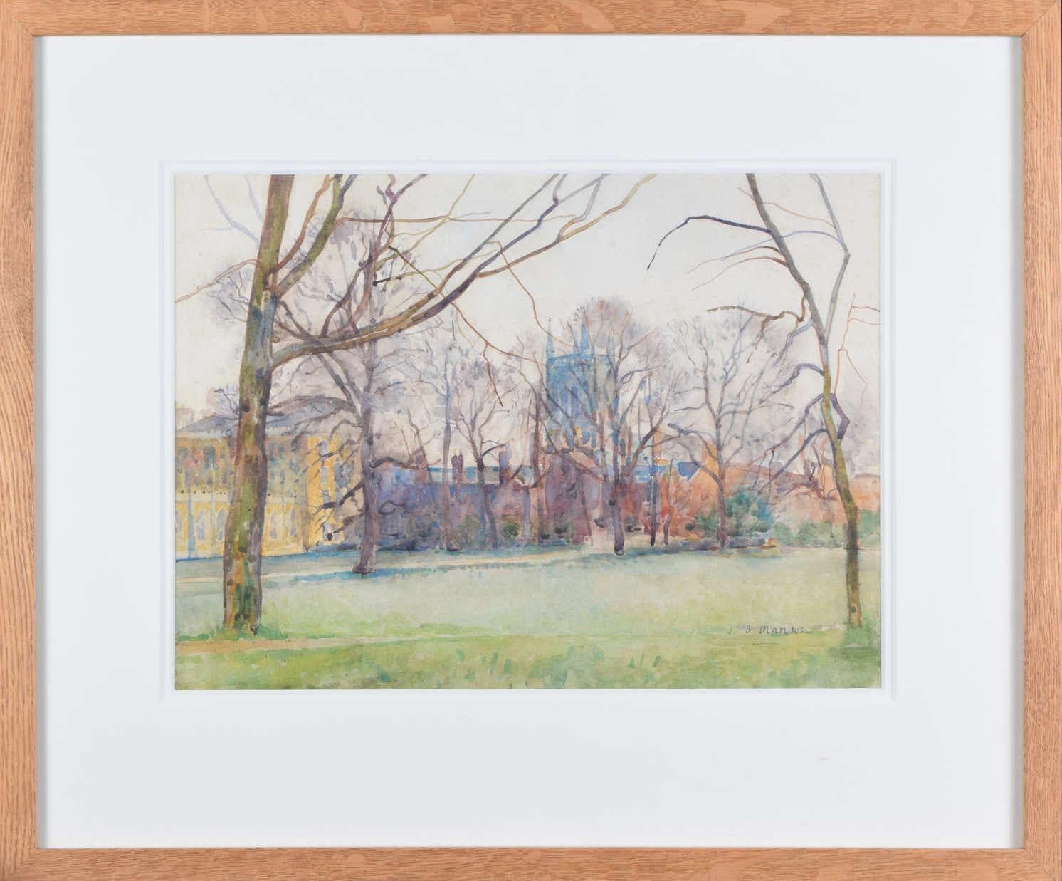 To see our other views of Oxford and Cambridge, scroll down to "More from this Seller" and below it click on "See all from this Seller" - or send us a message if you cannot find the view you want.

James Bolivar Manson (1879 – 1945)
St John’s