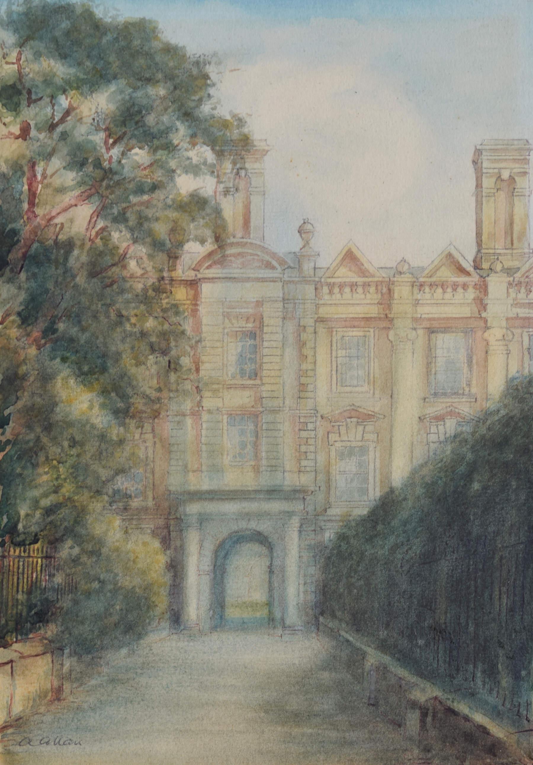 To see our other views of Oxford and Cambridge, scroll down to "More from this Seller" and below it click on "See all from this Seller" - or send us a message if you cannot find the view you want.

Alfred Allan
Clare College,