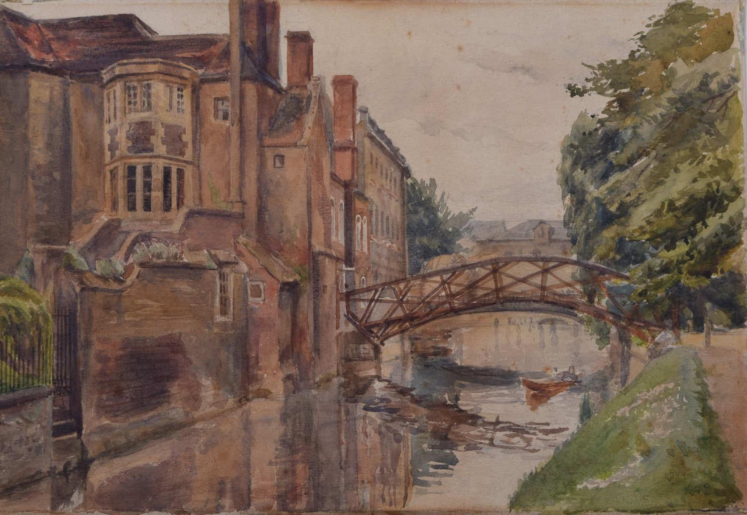 bridge du Queens' College et mathématiques