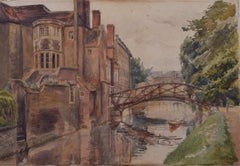Queens' College and Mathematical bridge