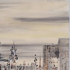 Violet Hilda Drummond: Acuarela de la Catedral de San Pablo