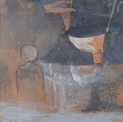 Gwyneth Johnstone: 'The Railway Bridge' Modern British Art watercolour