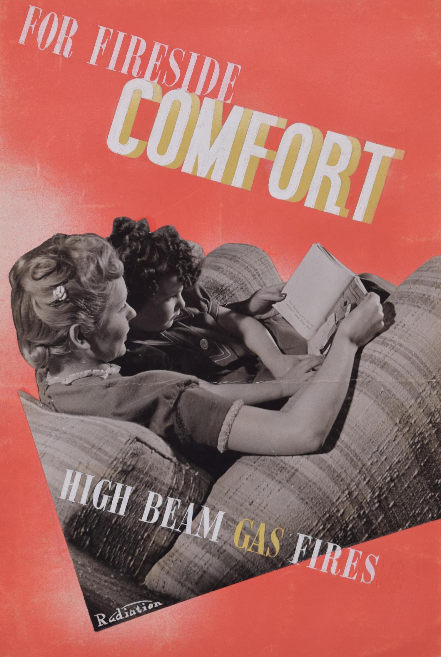 For Fireside Comfort, High Beam Gas Fires brochure design by Brownbridge