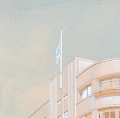 Design for St Nicholas House, High Street, Bristol by Edmund J Thring