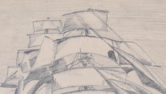 Segelschiff-Zeichnung von Gerald Mac Spink