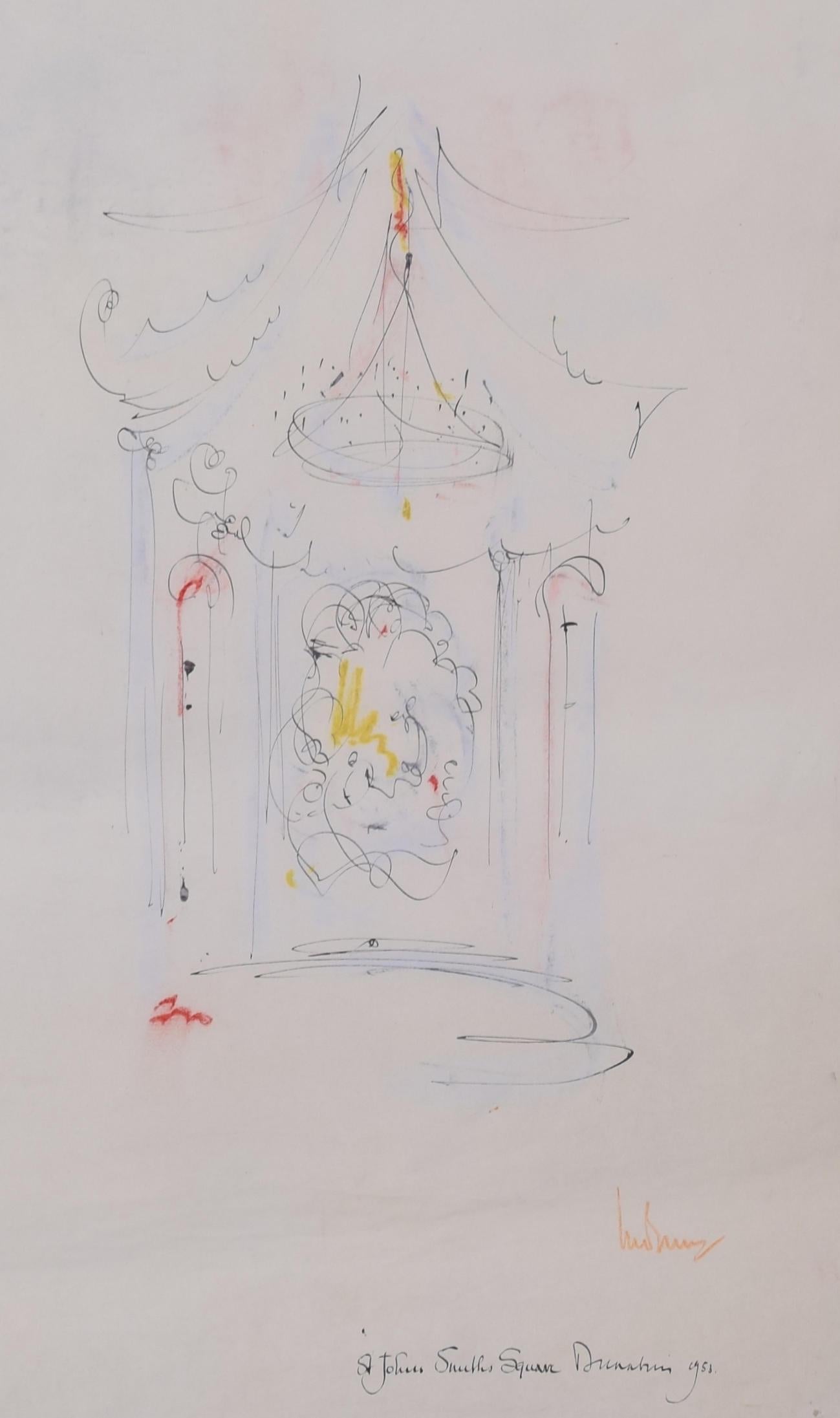 Propuesta de diseños arquitectónicos para la plaza Smith de St. John por Louis Osman FRIBA en venta 4