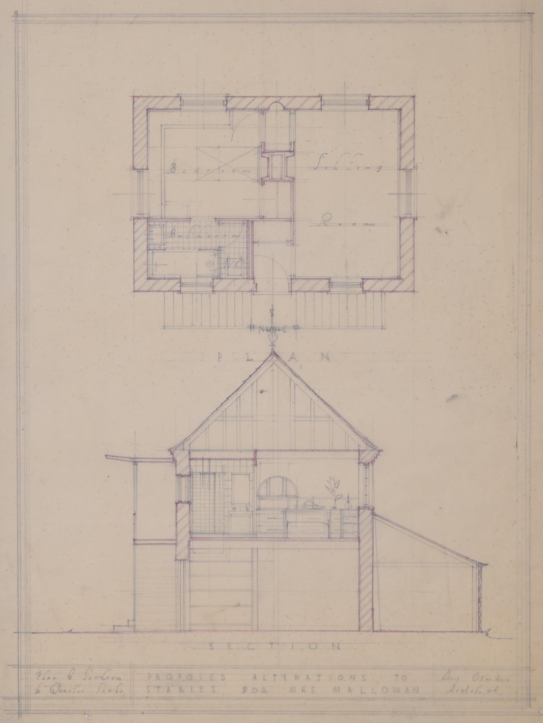 Louis Osman était un artiste, architecte, orfèvre et médailleur anglais. Il se distingue par la couronne en or qu'il a conçue et réalisée pour l'investiture en 1969 de Charles, prince de Galles. Nous avons acquis de nombreuses archives des œuvres