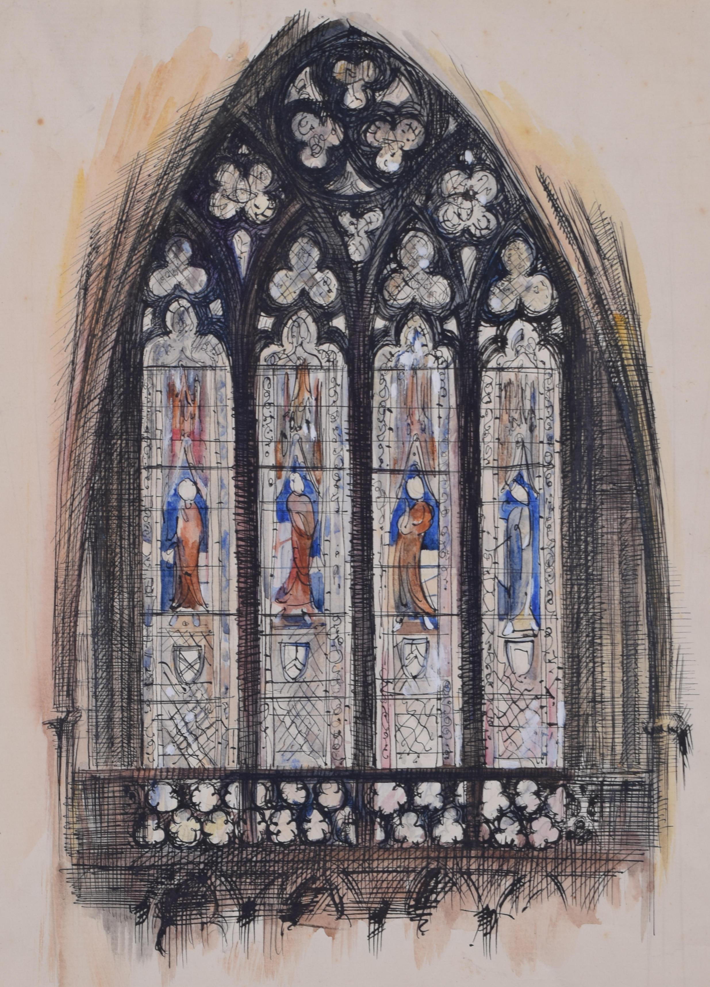 cathedral window design