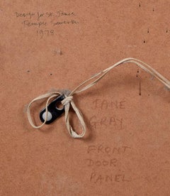 St James Church, Temple Sowerby, Watercolour Stained Glass Design, Jane Gray