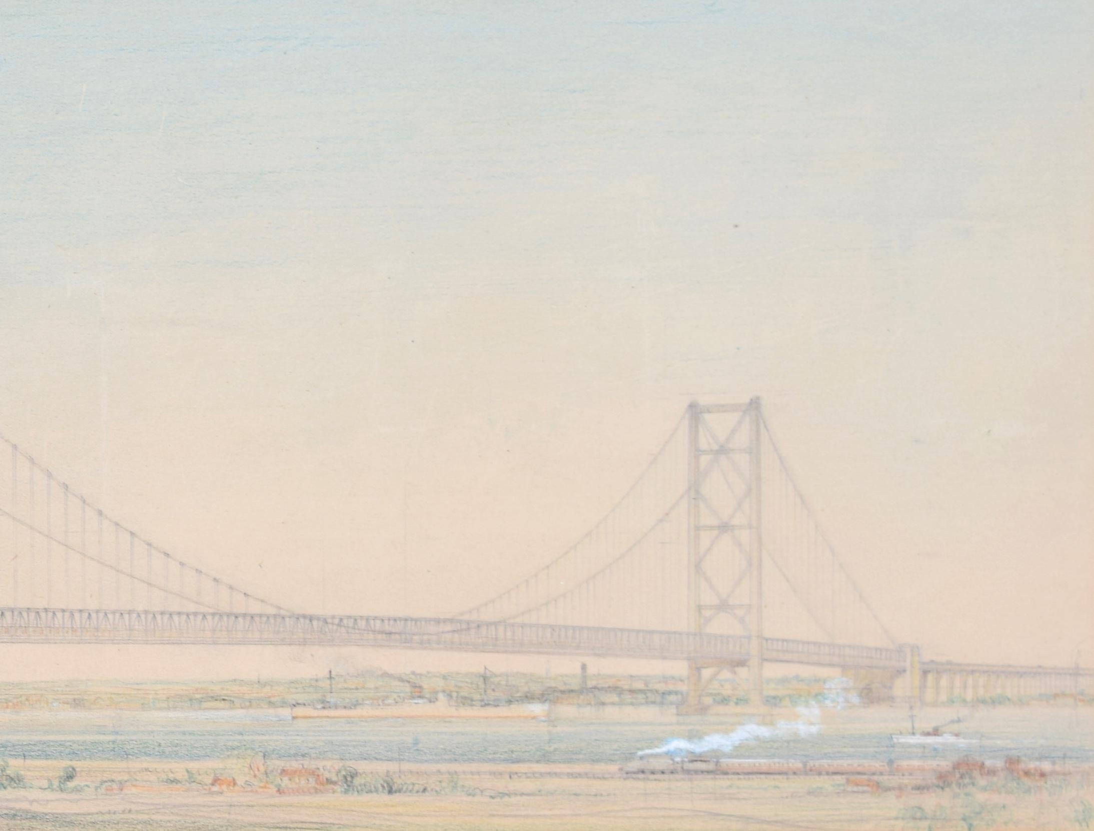 Forth Road Bridge architectural design by Sir George Gilbert Scott For Sale 1