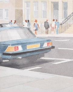 Troon House, St Vincent Street, Glasgow watercolour by Alexander Duncan Bell